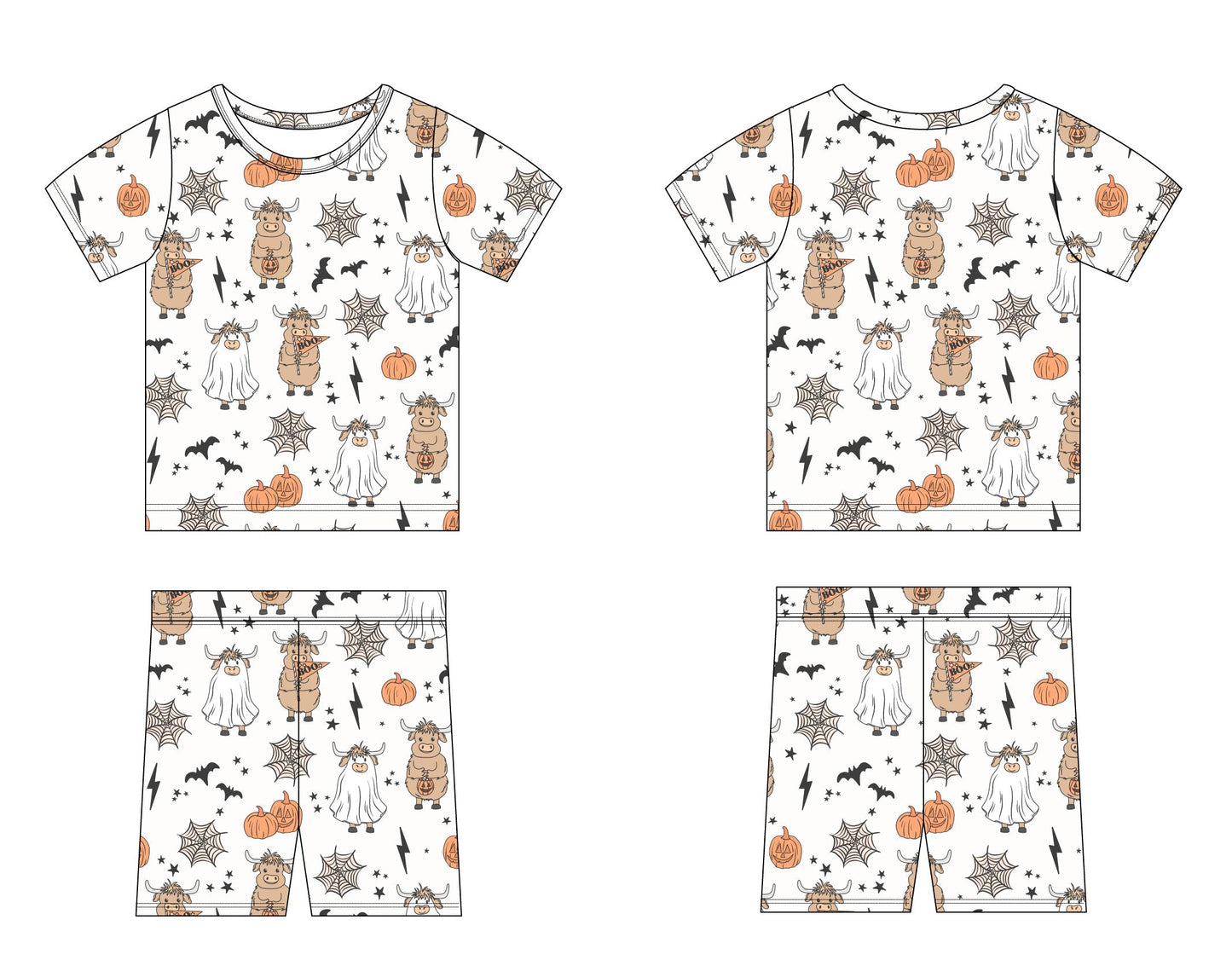 Cowloween - Biker Short Set