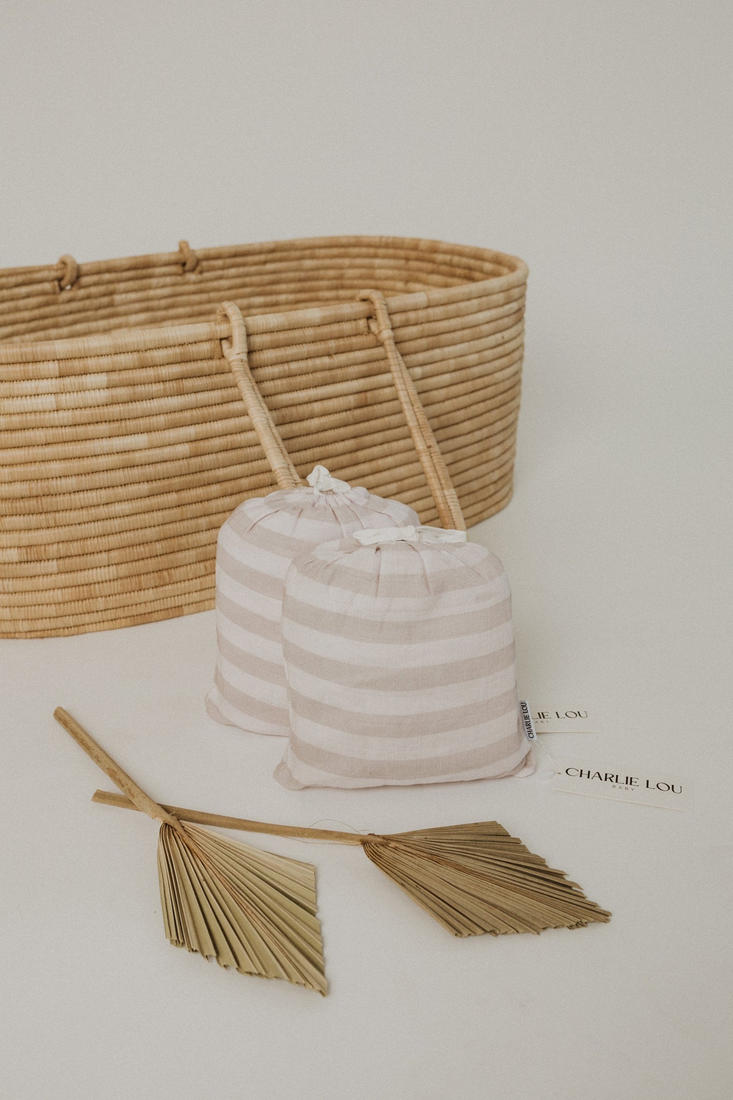 Muslin Crib Sheet | Striped