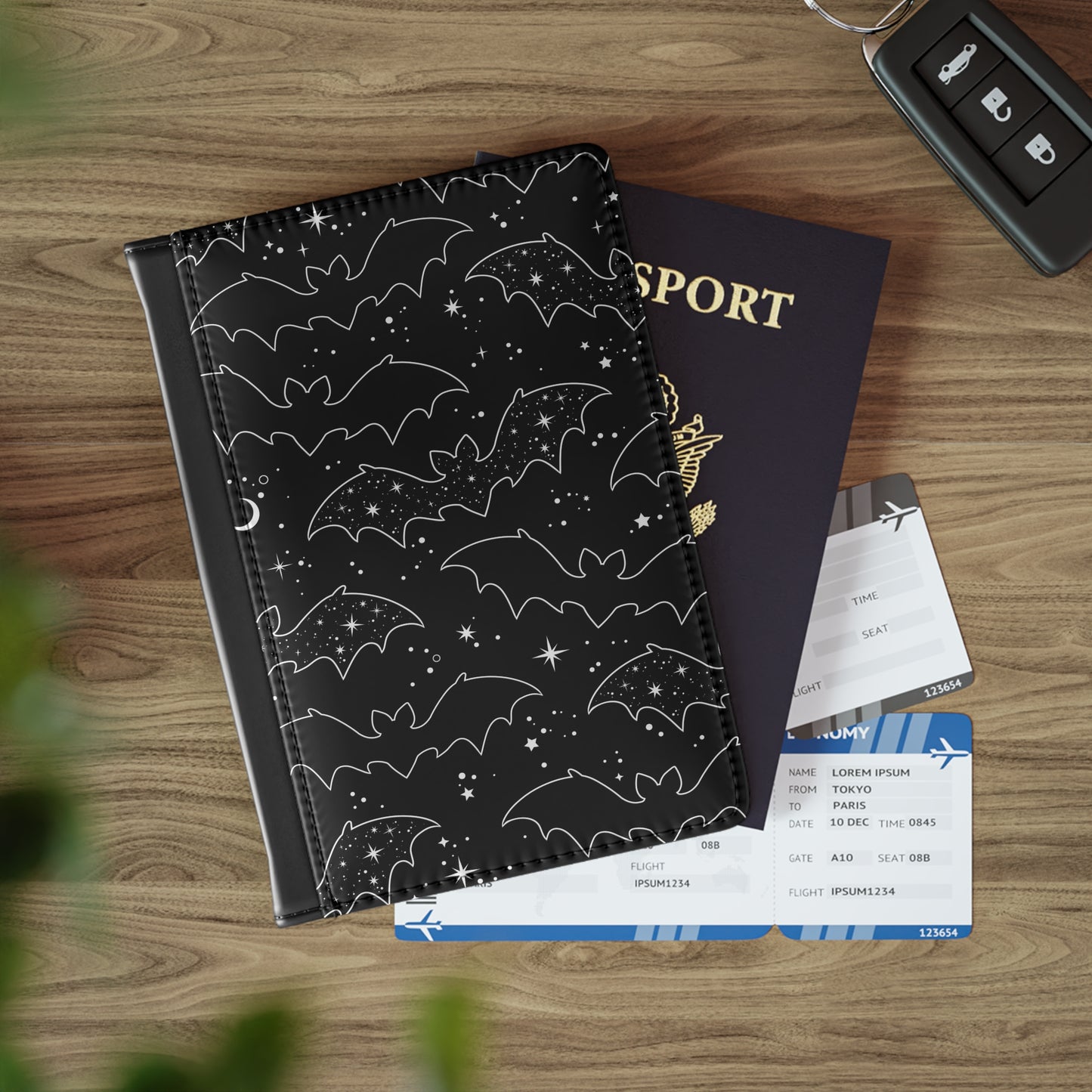 Celestial Bats Passport Cover