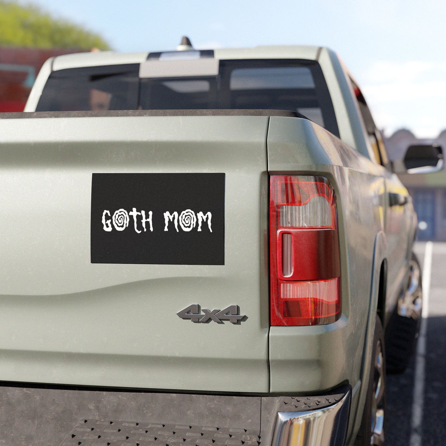 Whimsigoth Mom Car Magnet