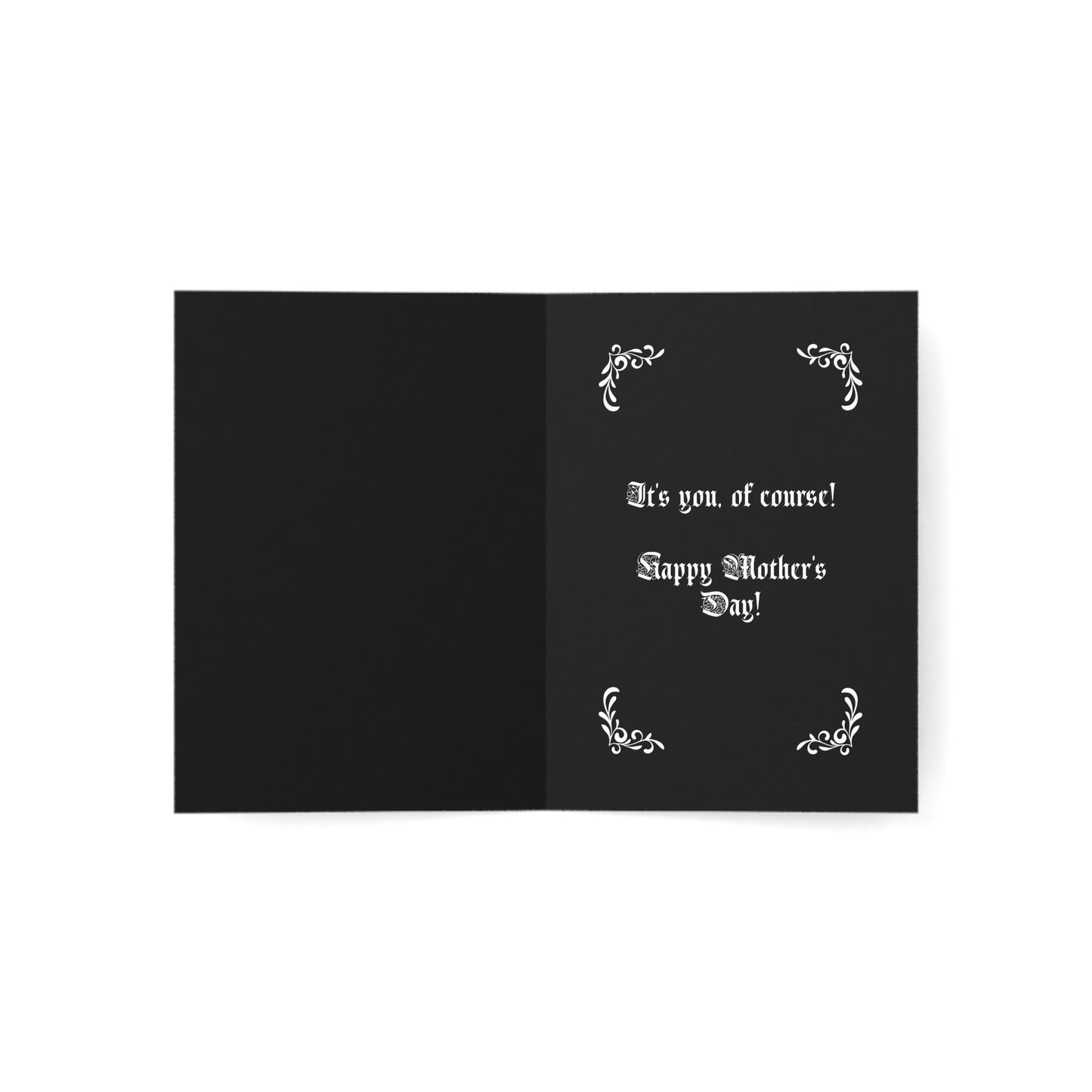 Gothest Mom of All Greeting Card