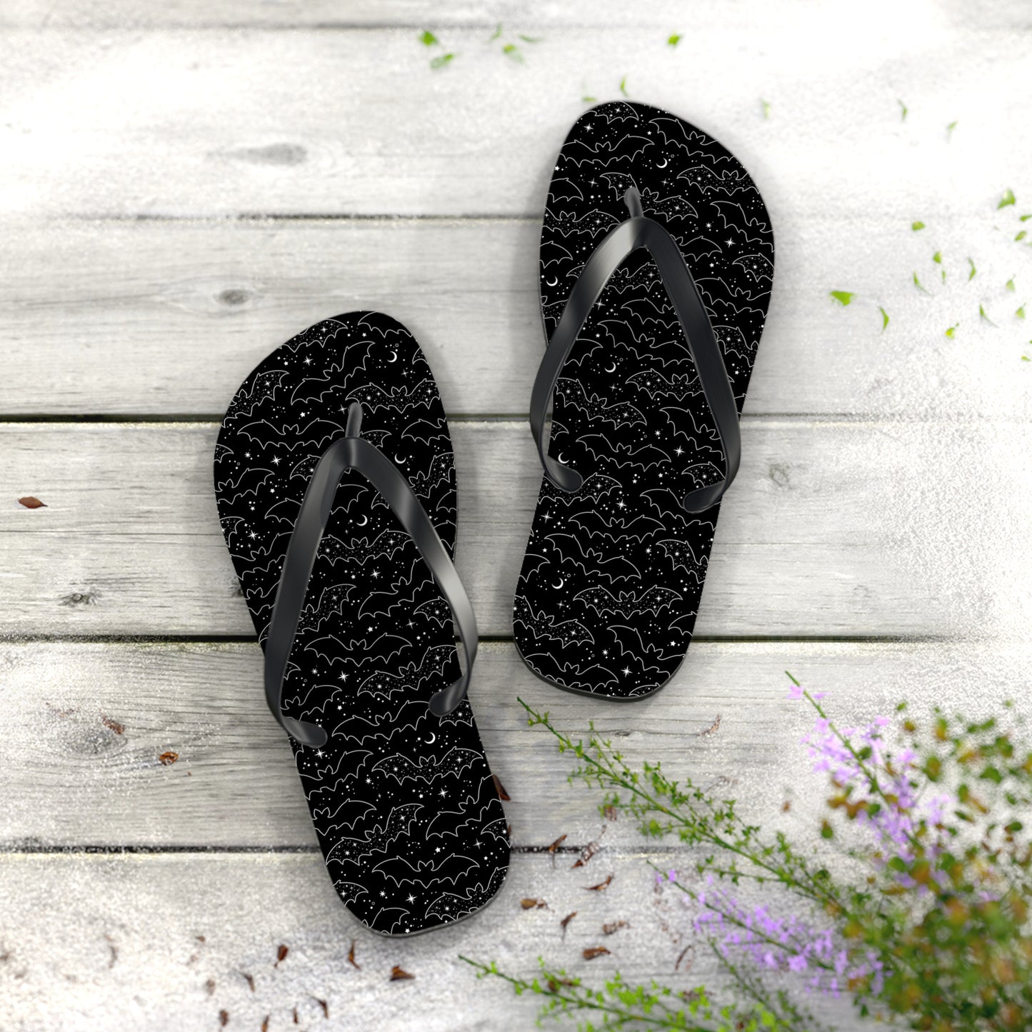 Celestial Bat Flip Flops (Adults)