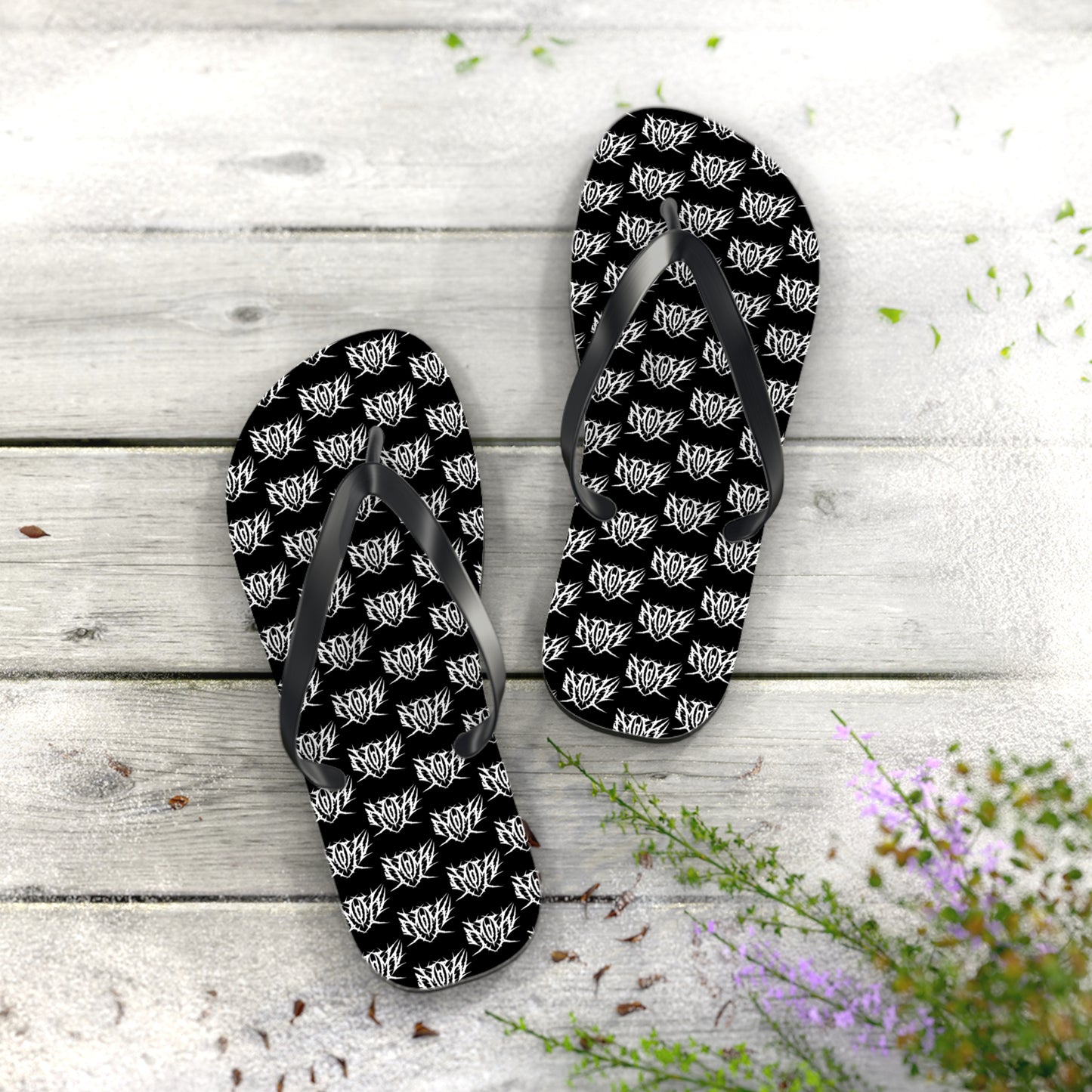 Death Metal Mom Flip Flops (Adults)