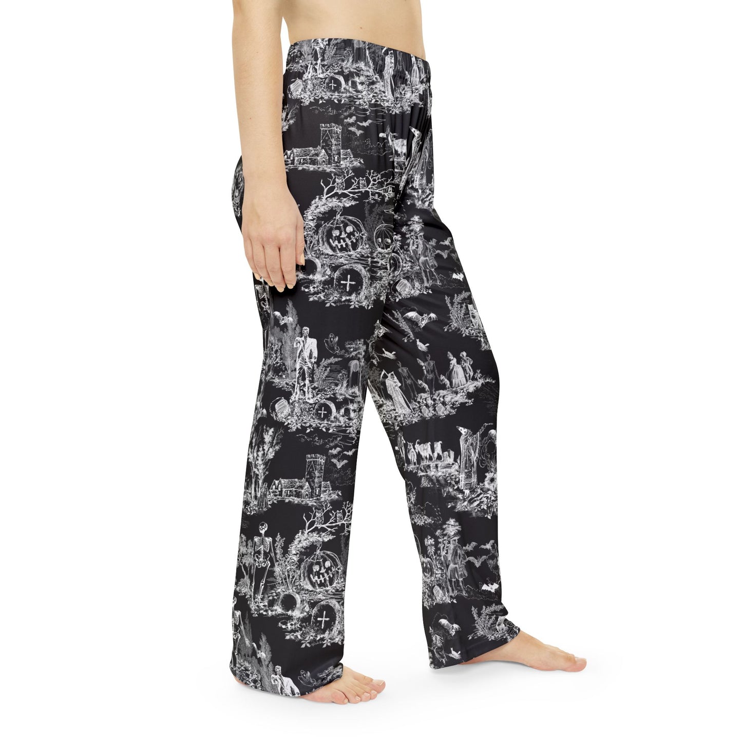 Halloween Toile Pajama Pants (Adults)