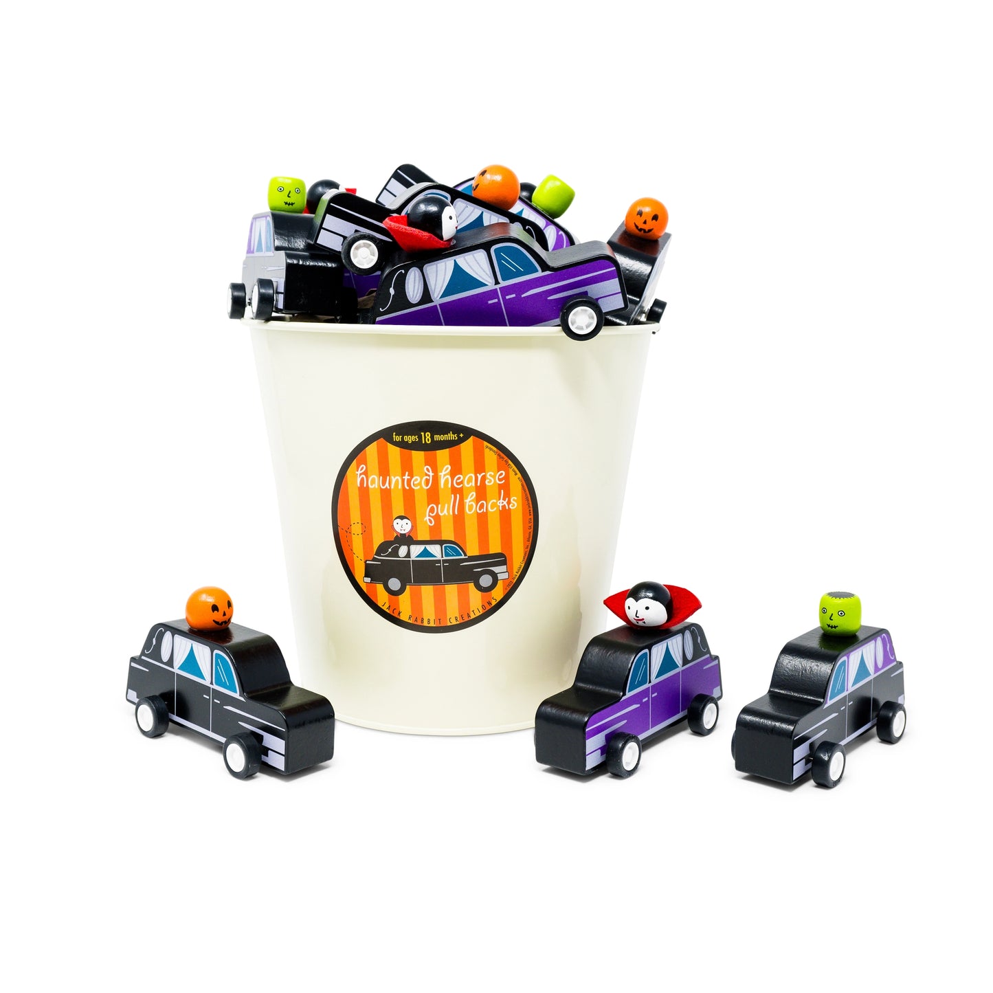Pull Back Hearse Car Toy (Multiple Characters)