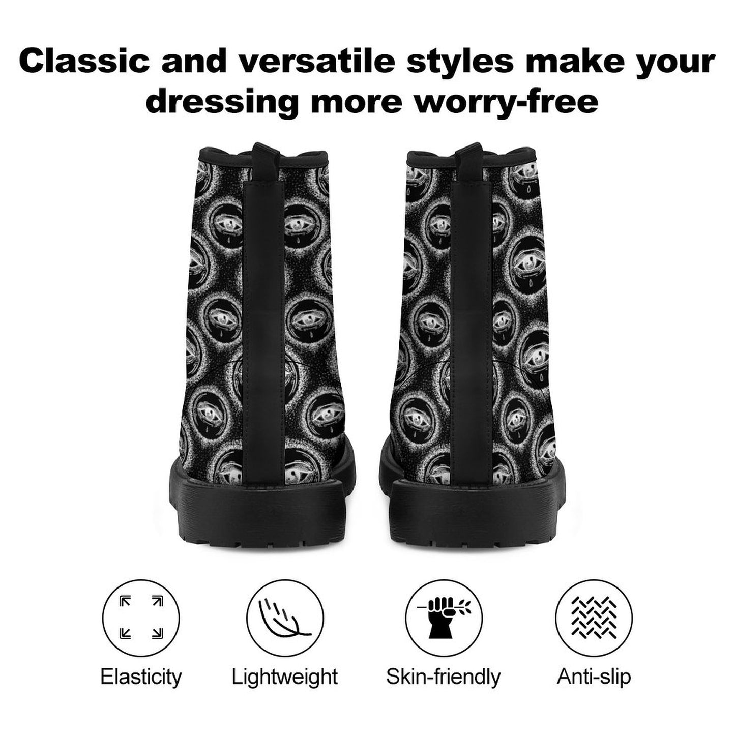 It'll End in Tears Combat Boots (Adults) - PRE ORDER