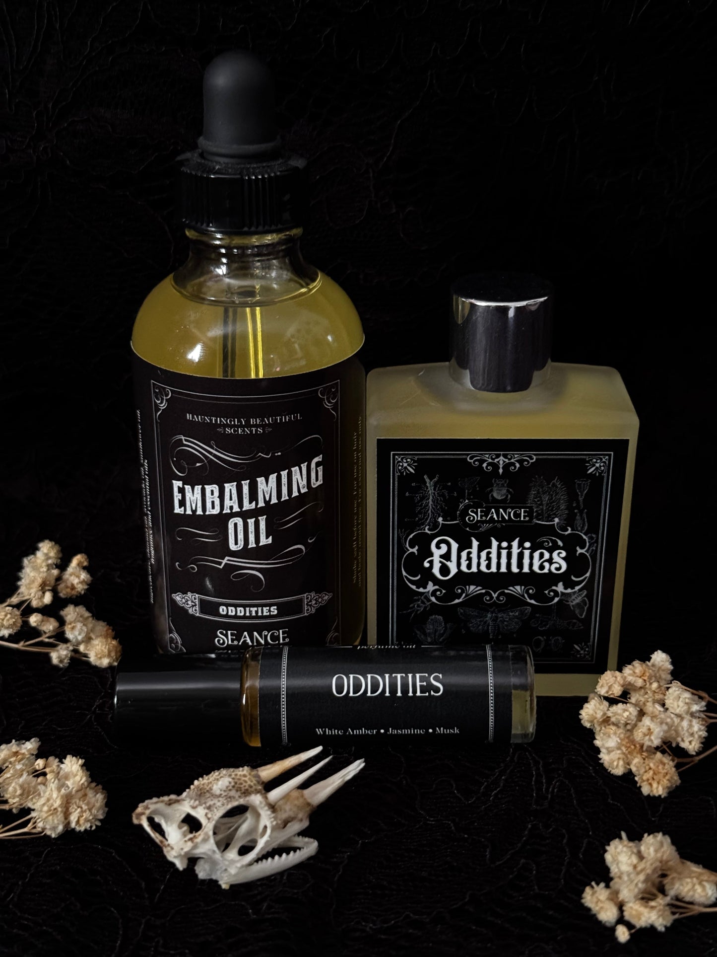 Oddities - Embalming Lotion Oil - (amber, incense, jasmine)