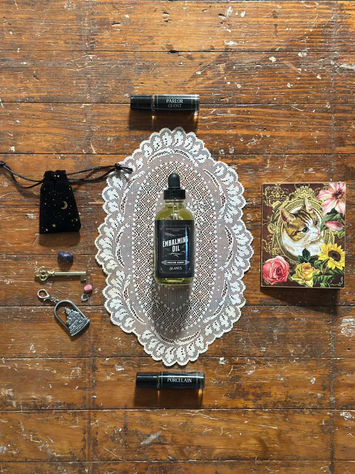 Parlor Ghost - Embalming Lotion Oil (bergamot, black tea, lavender)