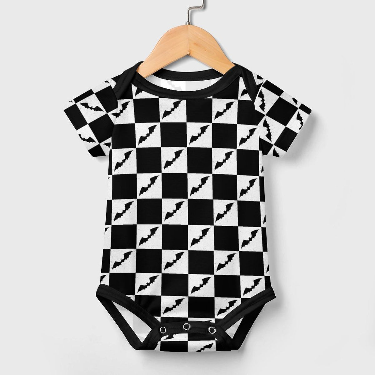 Checkered Bat Onesie (Babies/Toddlers) - PRE ORDER