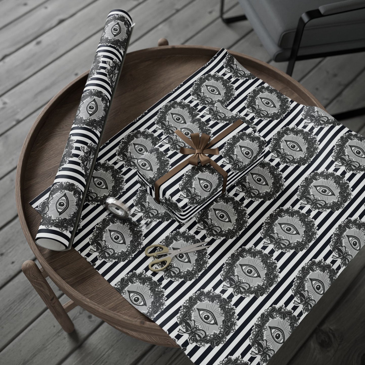 Spooky Holiday Wrapping Paper