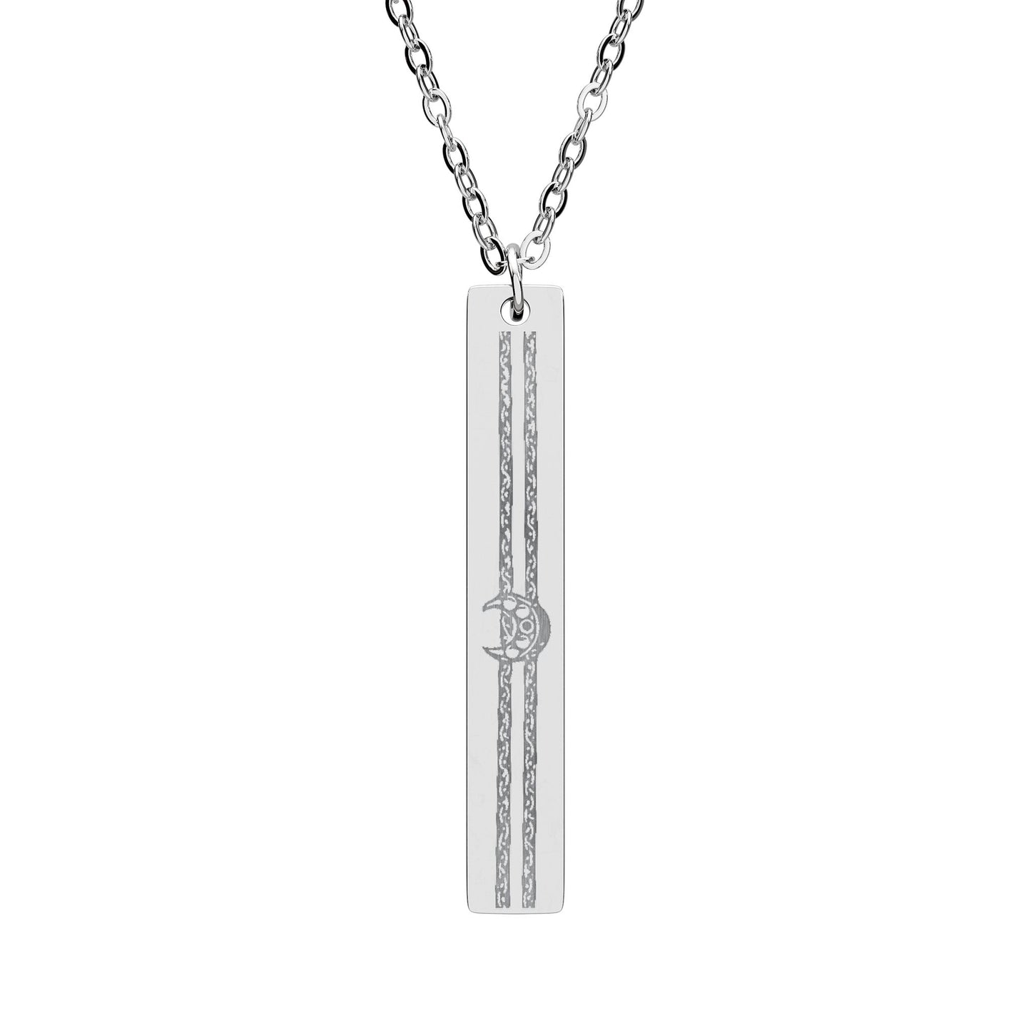 Antique Moon Chain Necklace