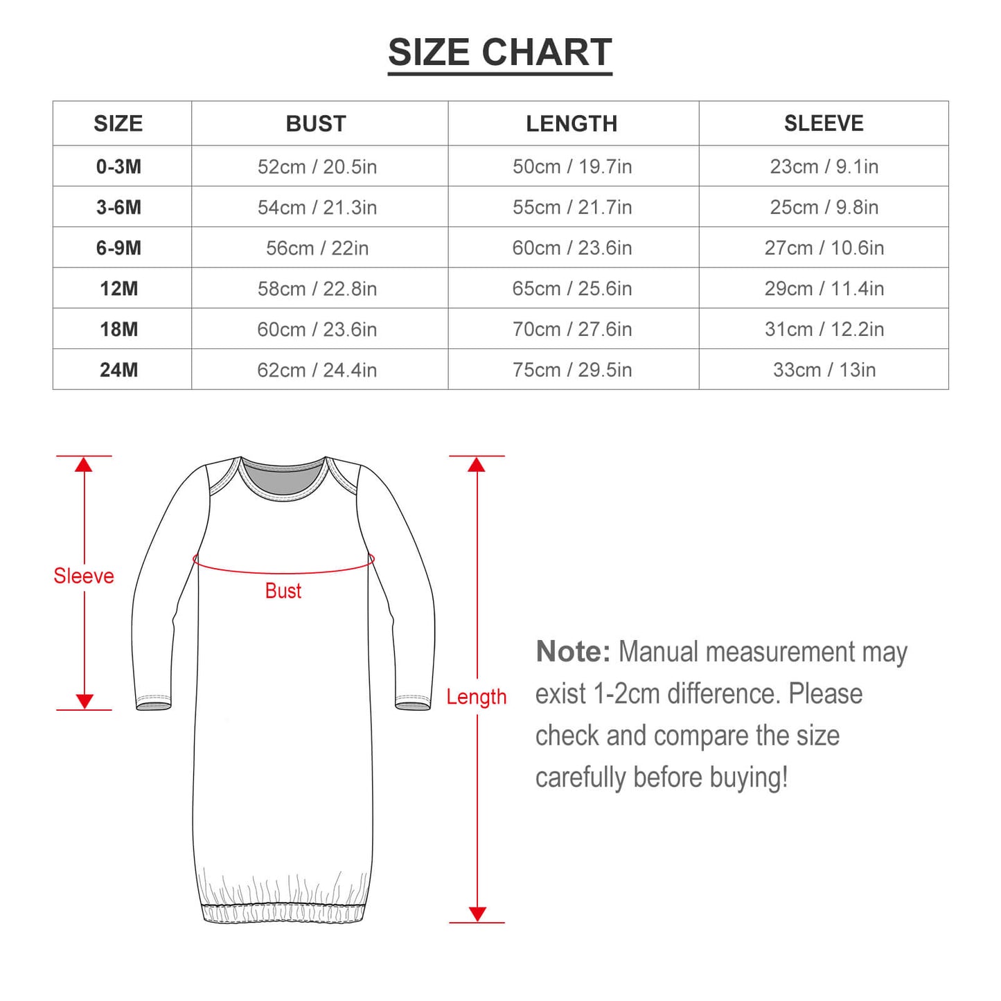 BeetleBaby Sleeper Gown (Babies/Toddlers) - PRE ORDER