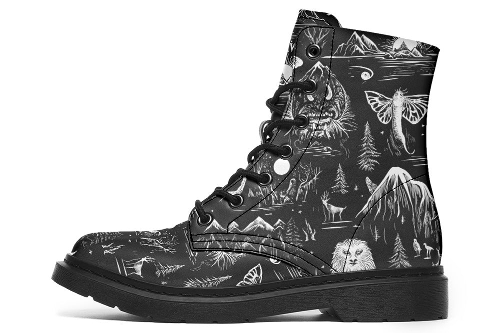 Vegan Ankle Boots - Cryptids