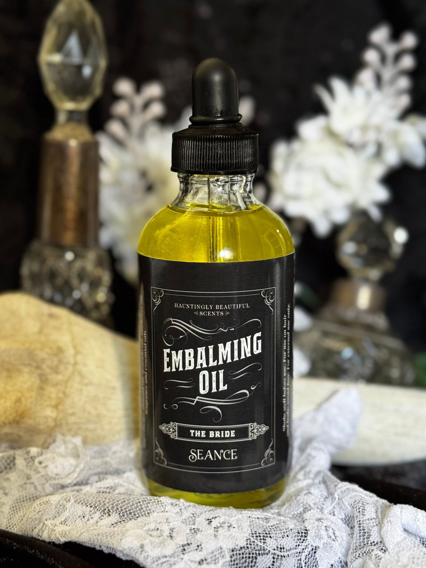 The Bride - Embalming Lotion Oil - (amber, lavender, floral)