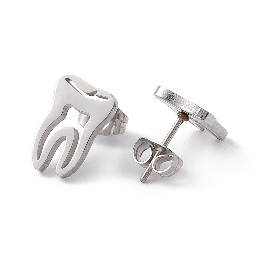 Teeth Stud Earrings