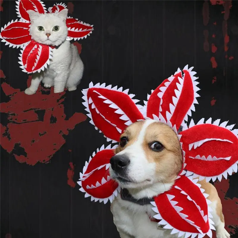 BHBD-Halloween Pet Hat Comfortable Vivid Animal Hat Clothing Pet Theme Dress Headdress Funny