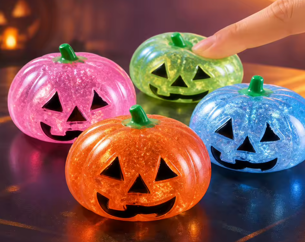 MALTOSE FILLED HALLOWEEN SQUISHY | BATS AND PUMPKINS