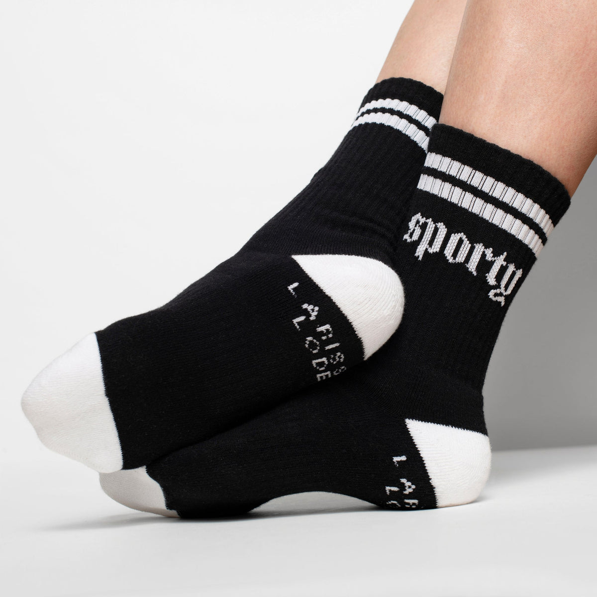 Sporty Athletic Crew Socks