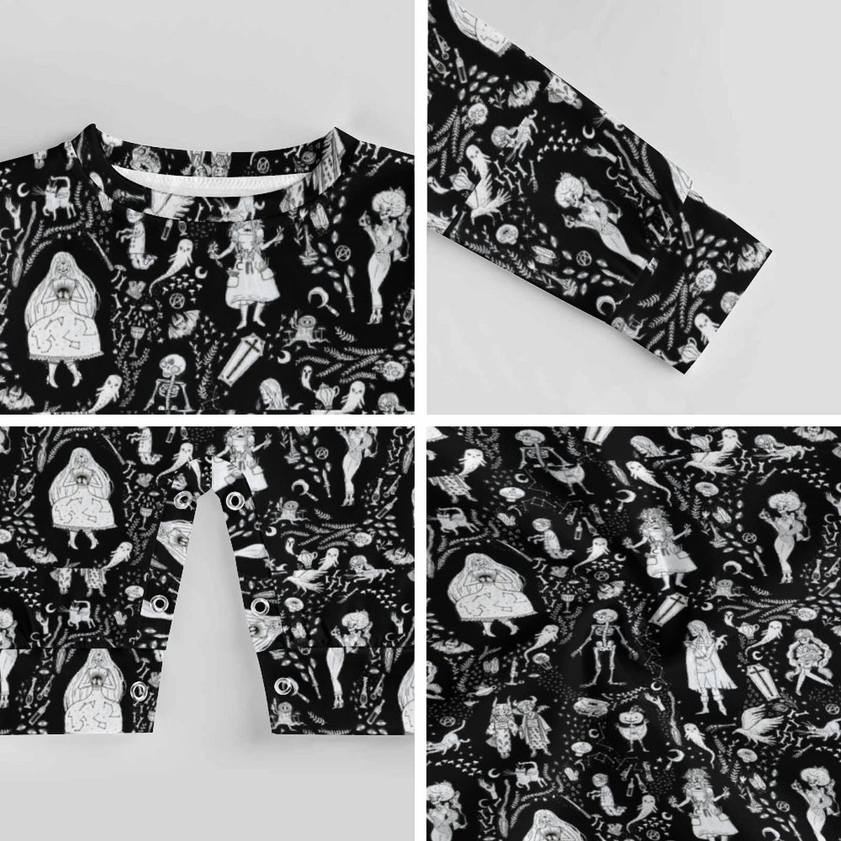 Witches Party PJ Romper (Babies/Toddlers) - PRE ORDER