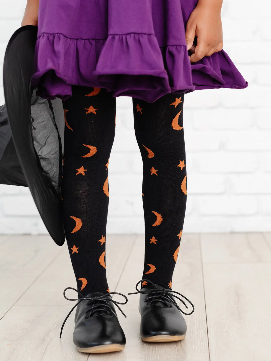 Luna Tights (Babies/Toddlers/Kids) Witching Hour Baby