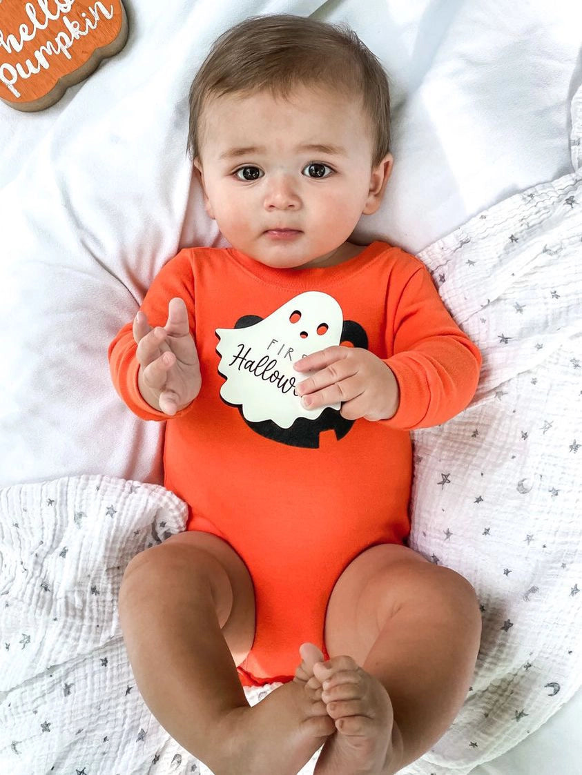 Baby's First Halloween Milestone Sign