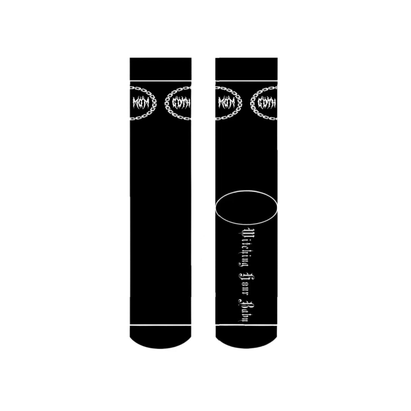 Goth Mom Doom Socks (Adults)