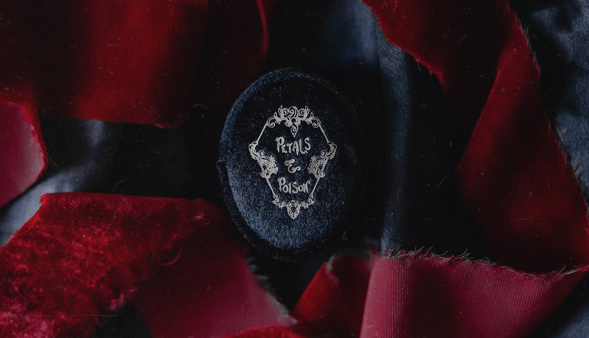 The "Mourning Hand" Glass Casket Ring