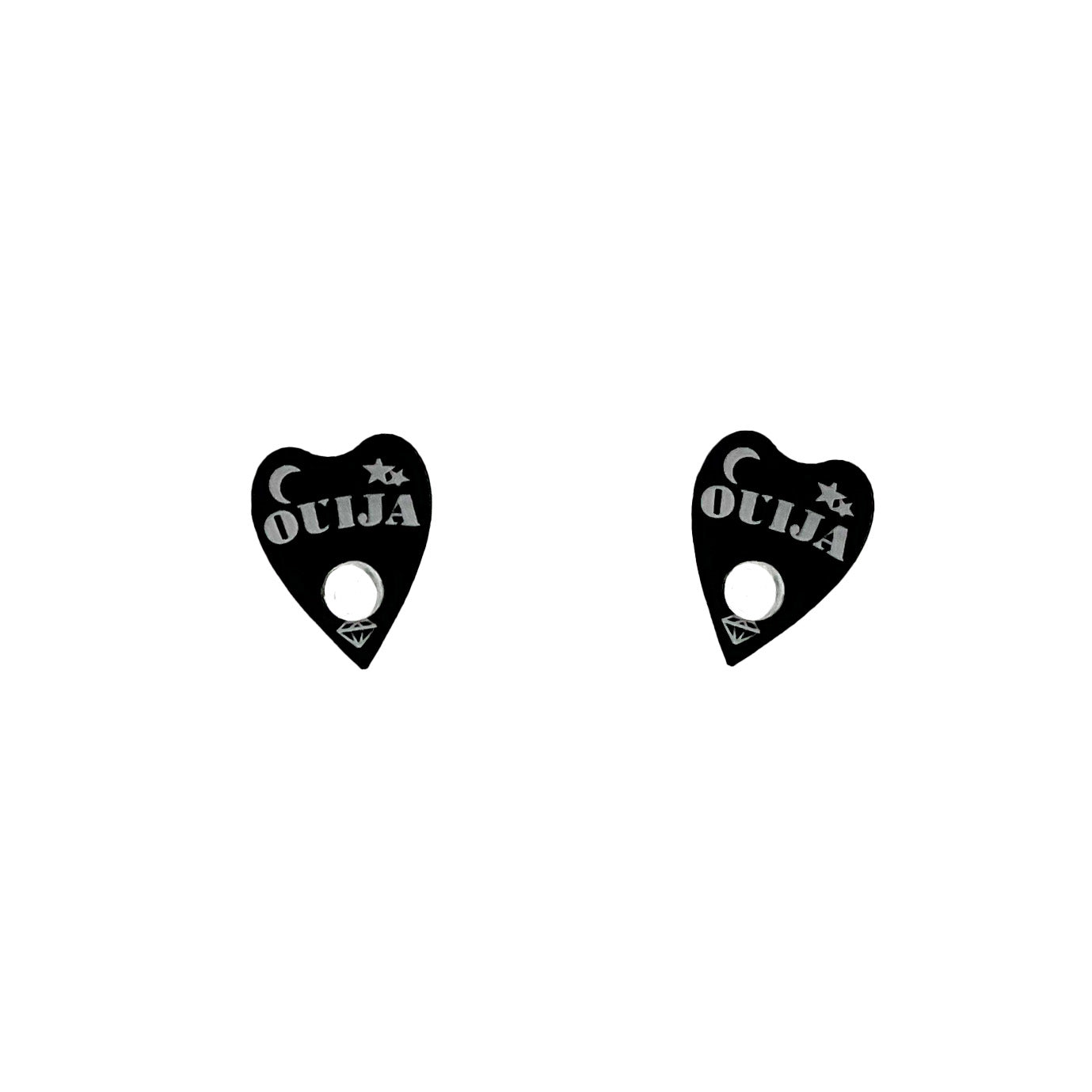 Last Chance! Teeny Tiny Ouija Planchette Earrings