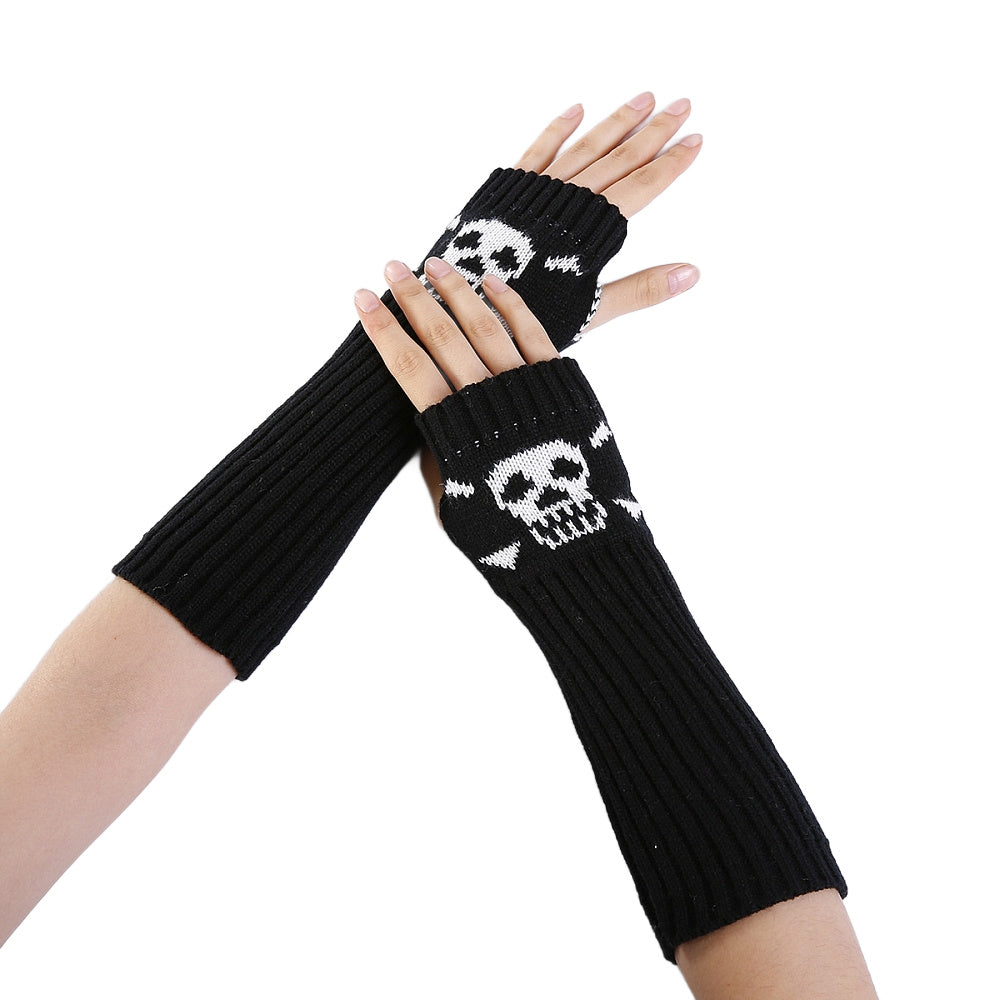 Death Bringer Fingerless Gloves (Adults)