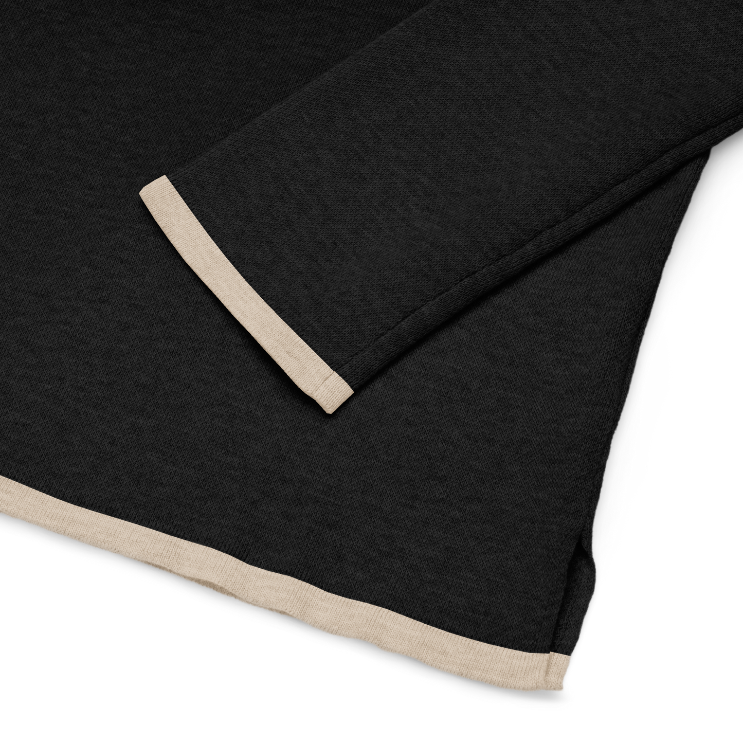 Glamour Ghoul Spiderweb straight bottom knitted sweater