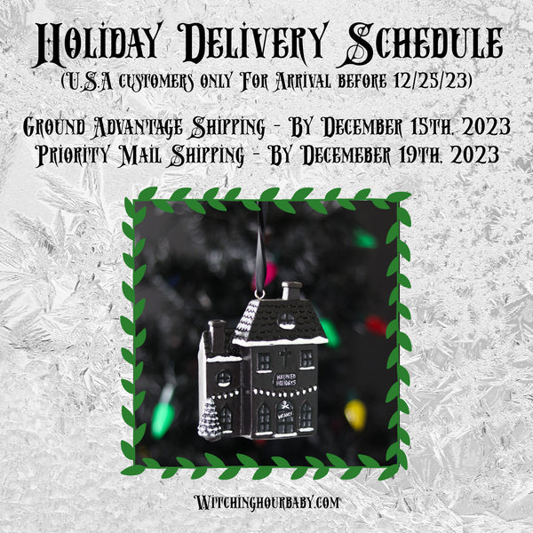 Calendario de envíos navideños 2023 