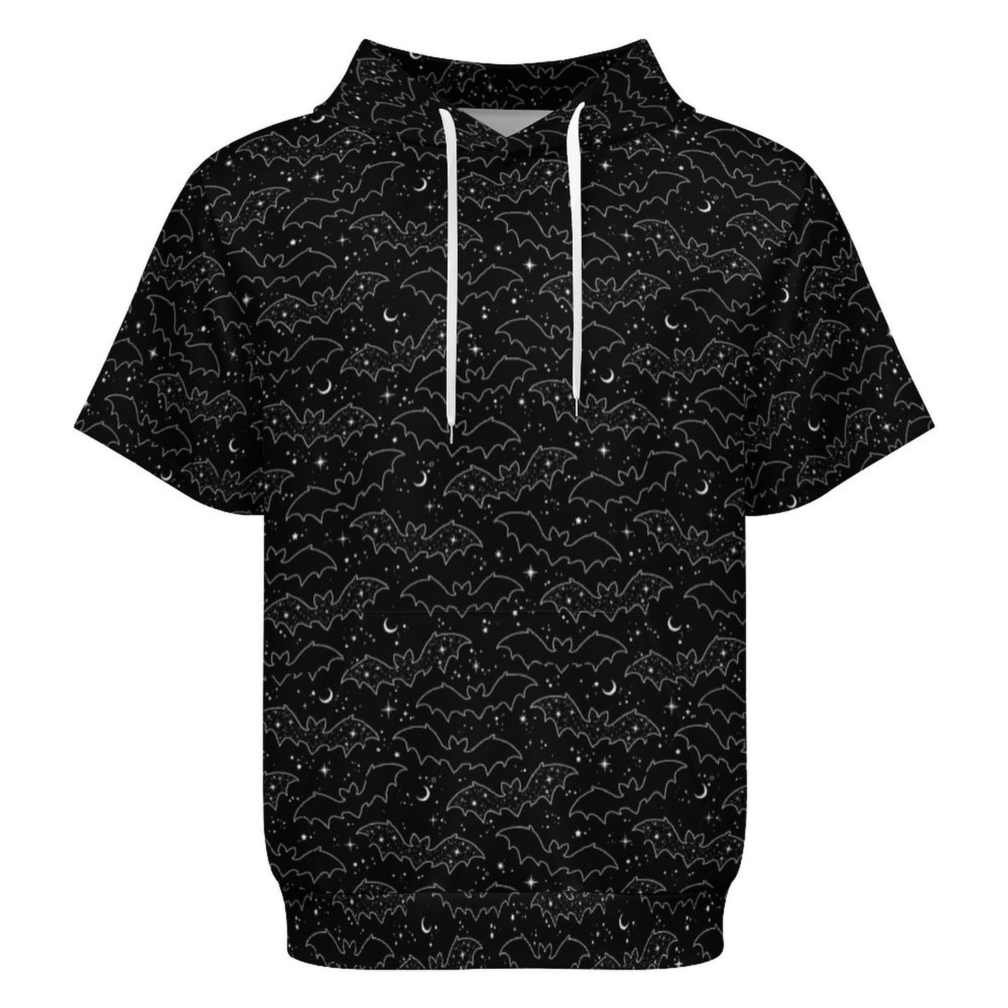 Celestial Bats Short Sleeve Hoodie (Adults) - PRE ORDER