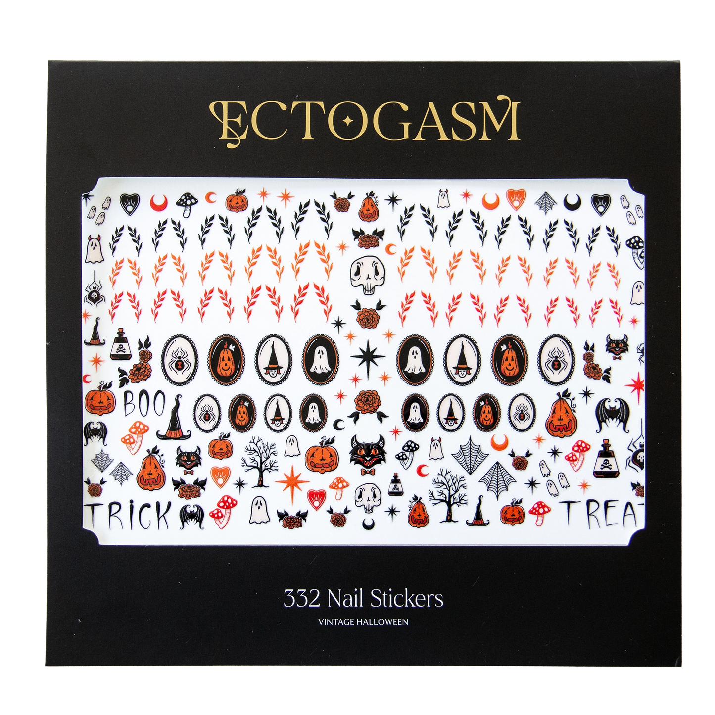 Vintage Halloween Nail Stickers
