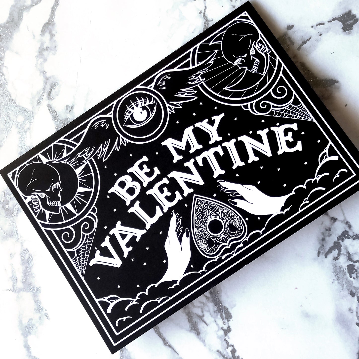 Be My Valentine Ouija Card