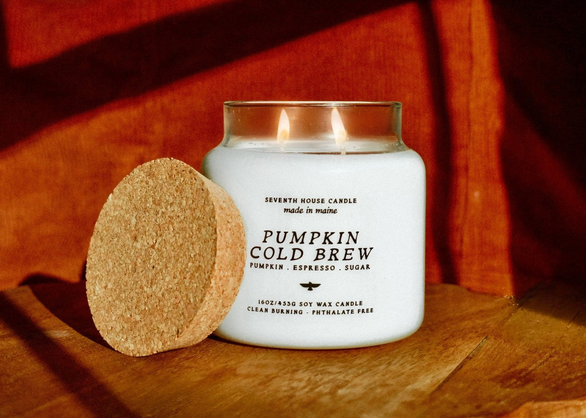 PUMPKIN COLD BREW - Pumpkin & Espresso Apothecary Candle