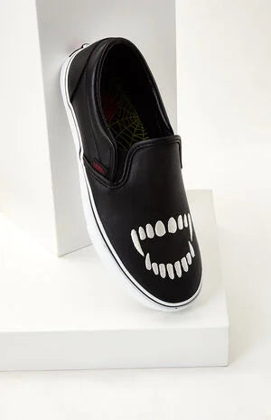 *NWOB* Vampire Teeth Slip On Vans in Mens Sz 10