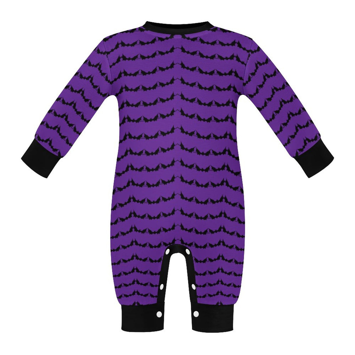 Bat Banner Cotton Long Sleeve Baby Romper - PRE ORDER