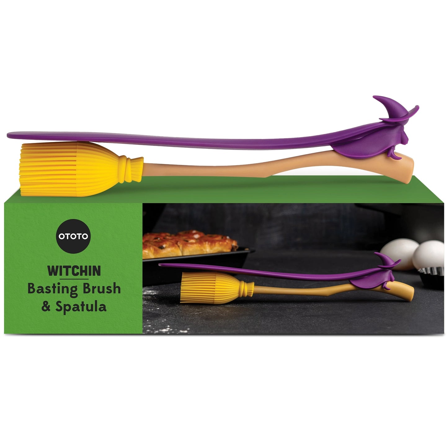 Witchin Pastry Brush and Spatula