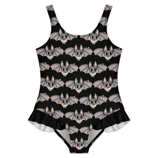 Cheeky Bat Ruffle Swimsuit (Kids) - PRE ORDER