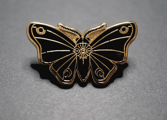 Moth Logo Pin
