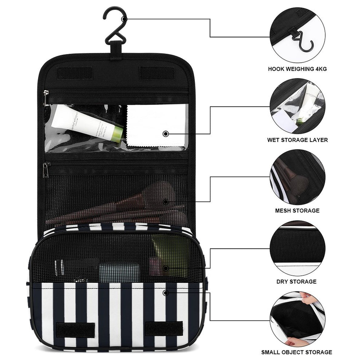 Showtime Hanging Toiletry Bag - PRE ORDER