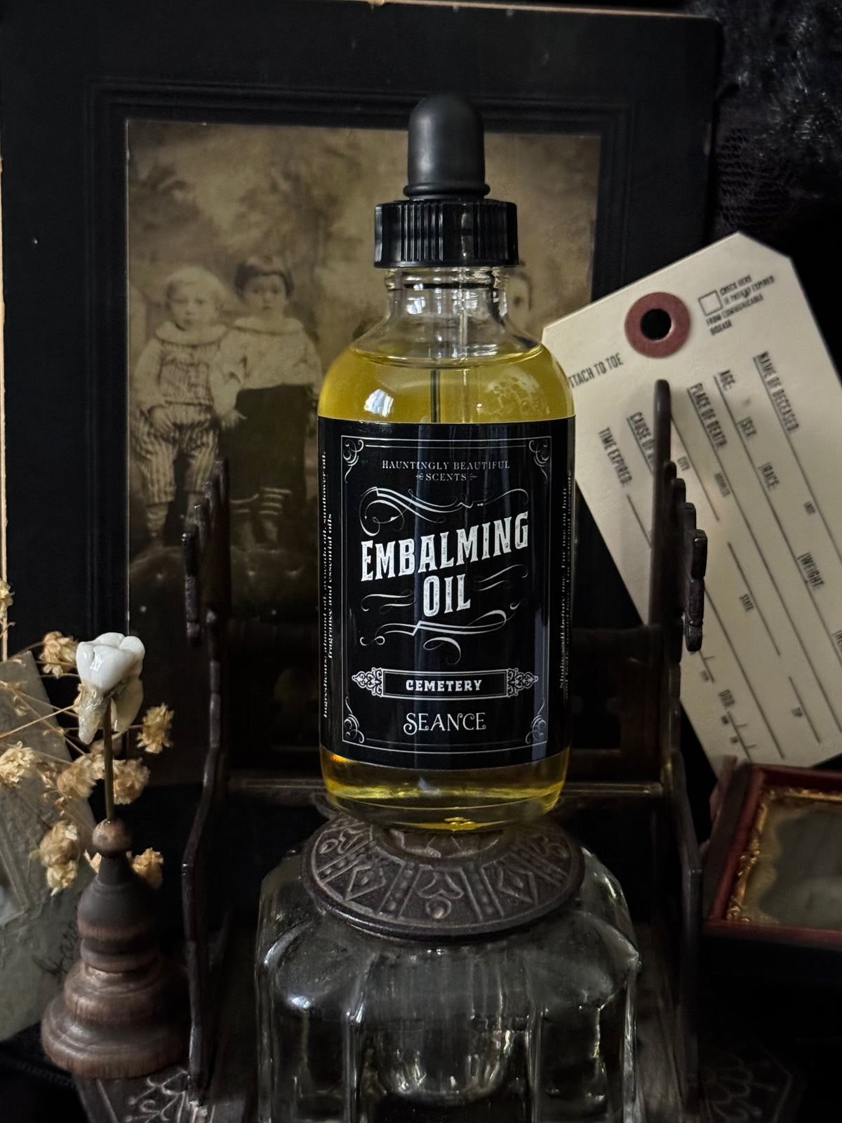 Cemetery - Embalming Lotion Oil (dragon’s blood incense, earth)