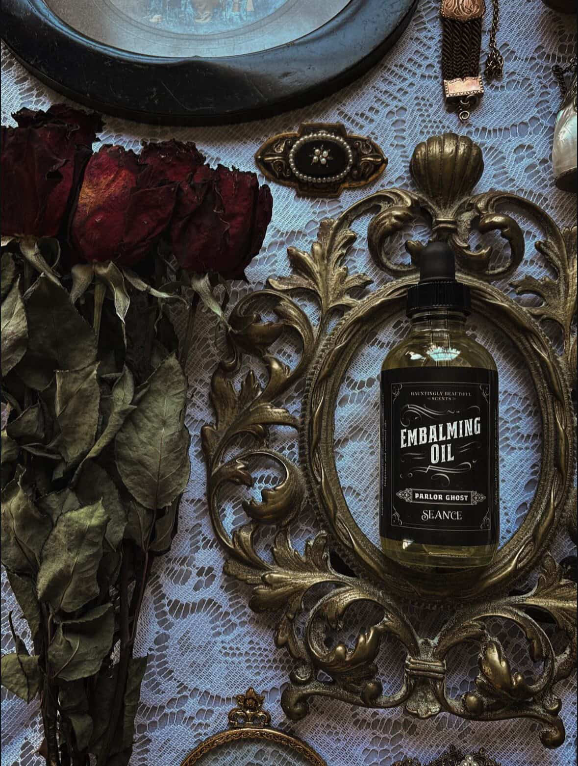 Parlor Ghost - Embalming Lotion Oil (bergamot, black tea, lavender)