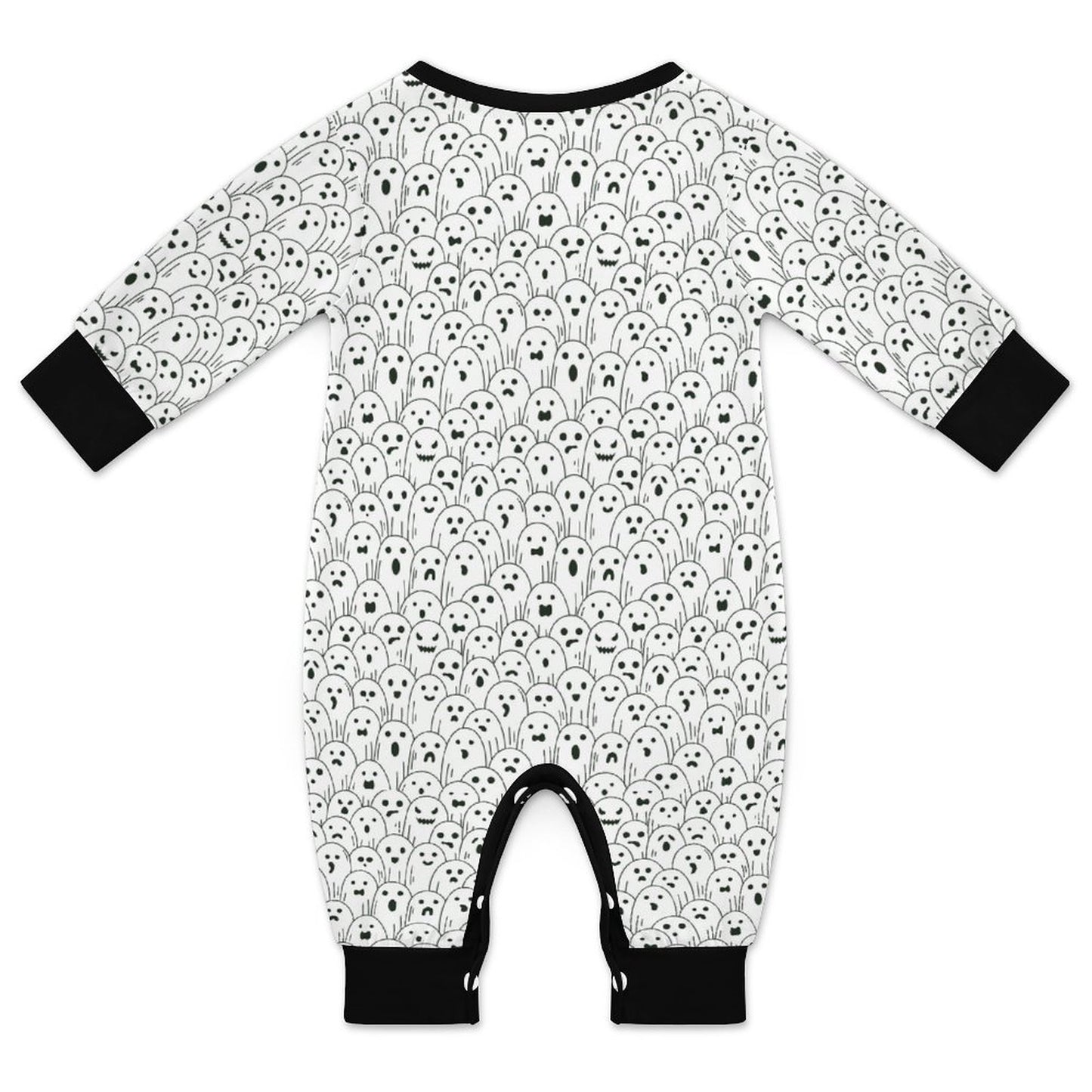 Ghost Crowd Cotton Long Sleeve Baby Romper - Babies/Toddlers (PRE ORDER)