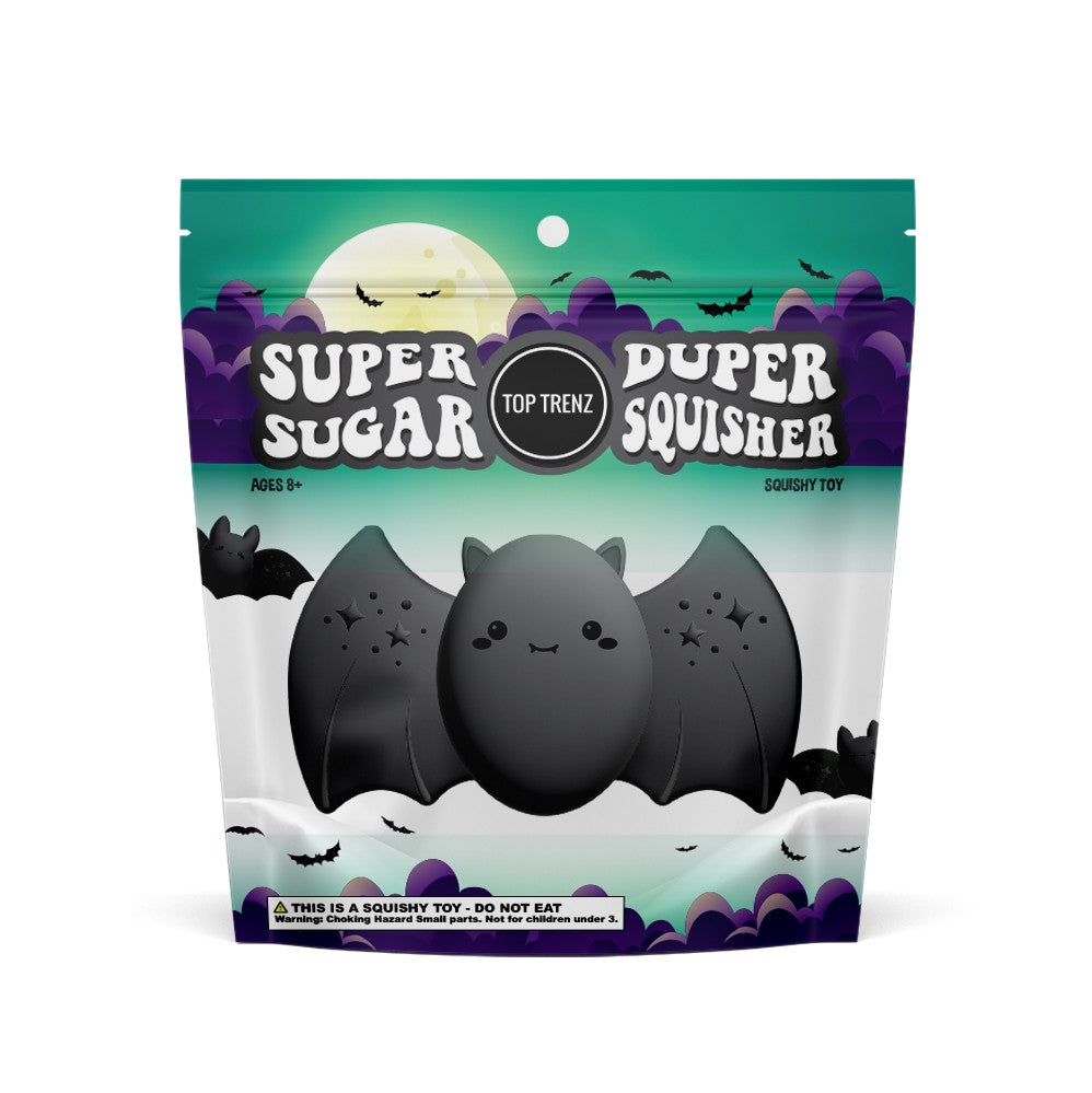 Super Duper Sugar Squisher Bat Stress/Fidget Toy (Multiple Colors)
