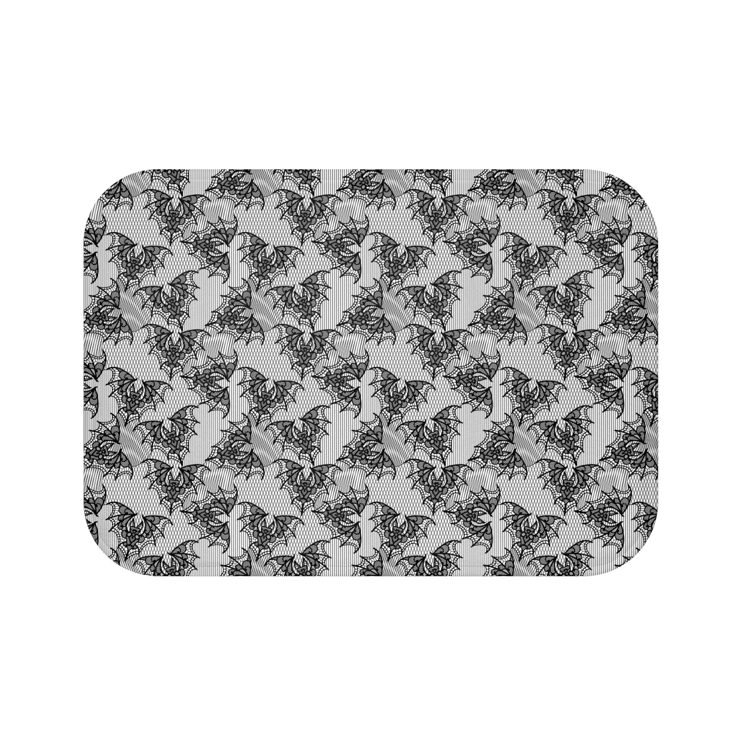 Lace Bat Bath Mat