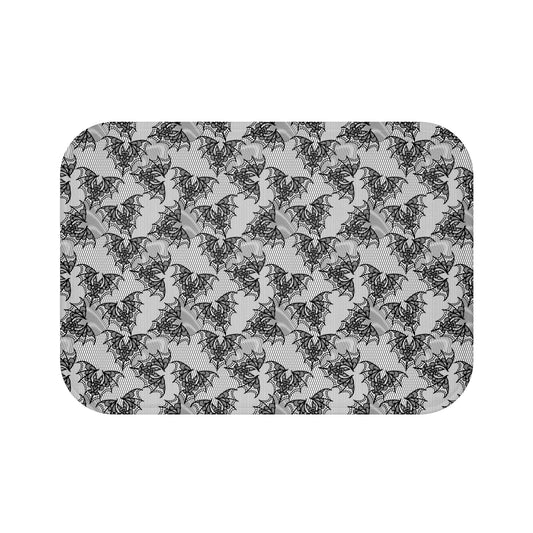 Lace Bat Bath Mat