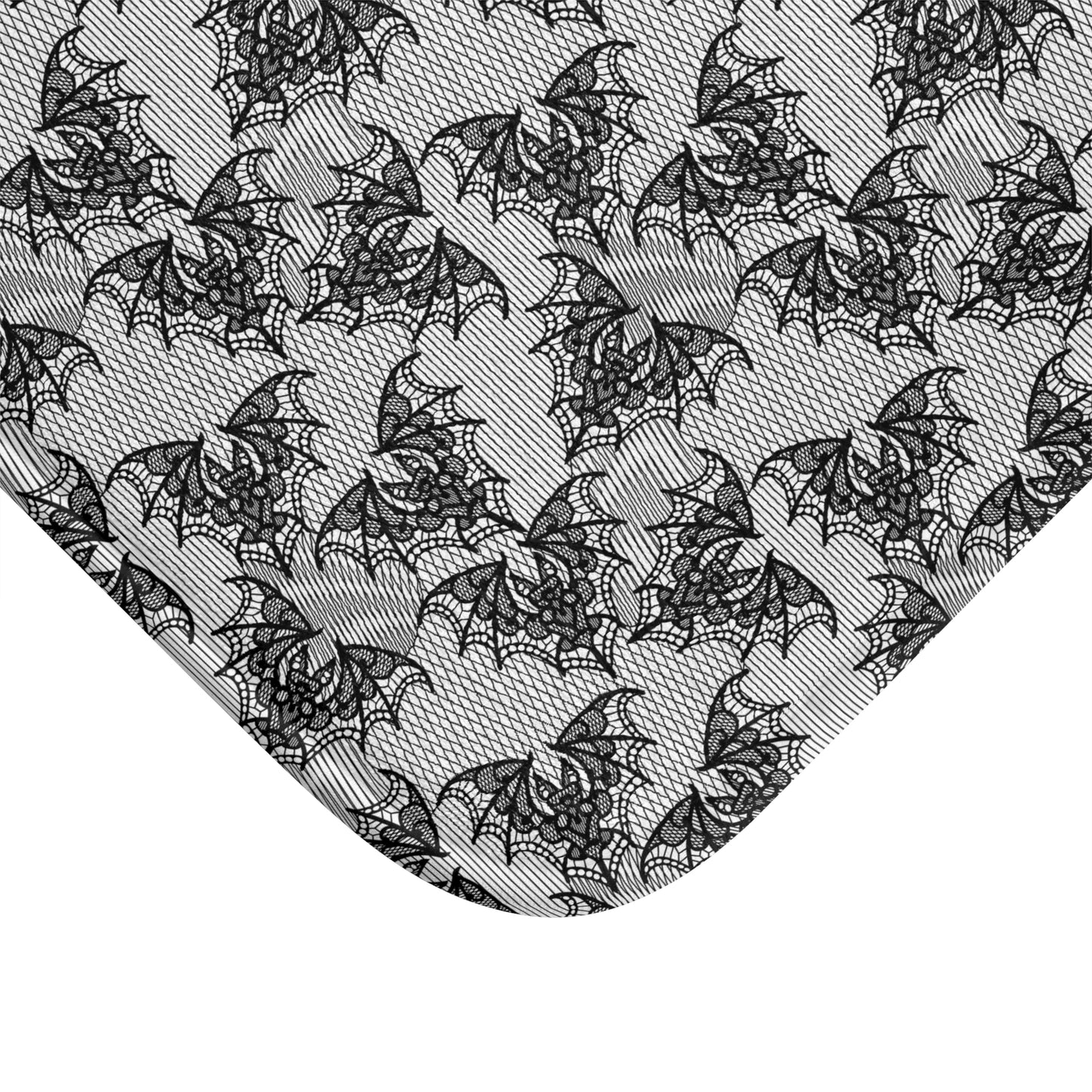 Lace Bat Bath Mat