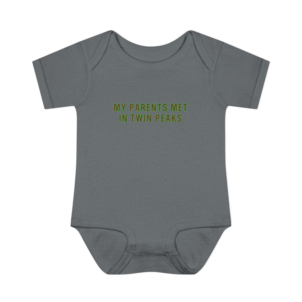 My Parents Met in Twin Peaks Onesie (Babies/Toddlers)