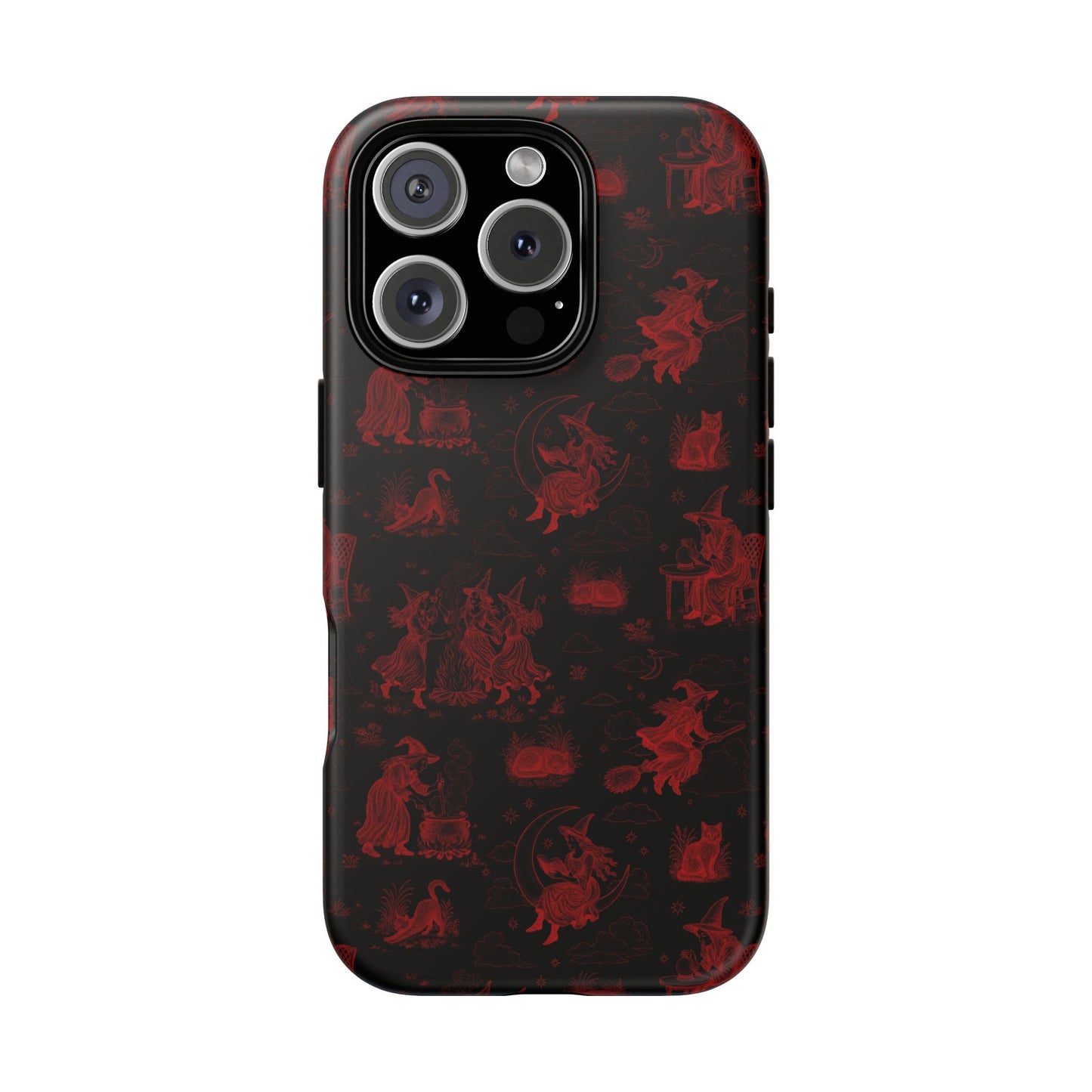 Witchy Toile Phone Case (Multiple Phone Types)